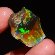 Ethiopian Opal Rough 100% Natural Gemstone Raw 25 Ct. 19x14x13 mm AQ-565