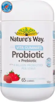 Nature'S Way Adult Probiotic and Prebiotic Sugar Free 4BN Vita Gummies 65 Pastil