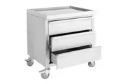 MDS-6-700 Mobile Work Stand with 3 Drawers