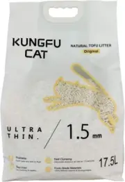 Original Tofu Cat Litter, 6.5KG Kitty Litter Superior Odour Control, Quick Clump