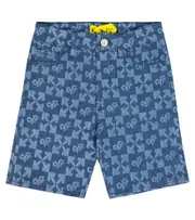 [Off-White Kids] Off-White Kids Arrows denim Bermuda shorts Y 12 blue