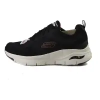 在飛比找蝦皮商城優惠-Skechers Arch Fit 黑色 網布 運動休閒鞋 