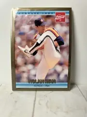 Unopened Pack 1992 Donruss Coca-Cola Nolan Ryan Baseball Cards 1984 Astros