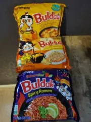 Samyang Buldak Noodle Variety Pack Of 3 Different Flavors SPICY Ramen, Lot of 3