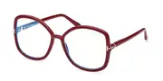 Tom Ford FT5845-B Blue-Light Block 074 Men's Glasses Red Size 56 - Private Health Rebate - Blue Light Block Available