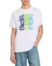 Sandro Wave Print Tee