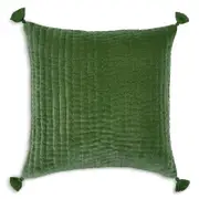 John Robshaw Velvet Moss Decorative Pillow