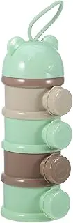 Kisangel 4 Layer Formula Dispenser Box Travel Protein Powder Food Stackable Formula Dispenser