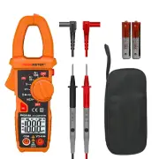 Digital Clamp Meter Auto-Ranging Multimeter Amp Voltage Tester Measure AC Diodes