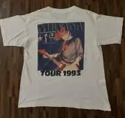 Nirvana In Utero Tour 1993 Merch, 2 Sided, 90s Vintage Graphic T-Shirt 104667