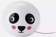 IKEA Angarna Ängarna Led Table Lamp, Panda Pattern Two Sided 503.567.43 - New