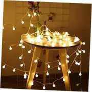 Globe String Lights 49 Feet 100 led,8 Modes Fairy 49.2ft string lights plug in