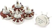NEW LON0167 WTH118-1A 2W 22K Ohm Rotary Taper Carbon Potentiometer 5Pcs(WTH118-1A 2W 22K Ohm Drehkegel-Carbon-Potentiometer 5Pcs