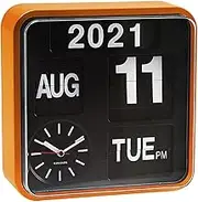 Karlsson, Wall Clock, Orange, 24.5x24,5x10cm