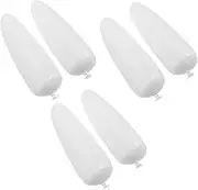 CAXUSD 3 Pairs Inflatable Boot Brace Boot Keeper Tall Boot Shaper Insert Inflatable Boot Supports Reusable Boots Support Inserts Inflatable Boot Shapers Tall Boot Shaping Part Pvc White
