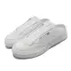 Reebok 休閒鞋 Club C Laceless Mule 白 女鞋 無鞋帶 穆勒鞋 皮革 懶人鞋 H01583 H01583