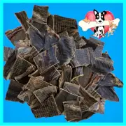 KANGAROO JERKY SMALL CUT 1kg Australian TREATS 4 DOGS Bribery Treats