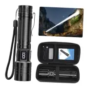 Tactical Flashlight High Lumens, LED Flashlight Rechargeable 20000LM 1-Pack