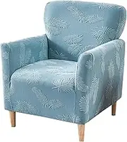 ZEaink Armchair Cover Slipcovers Stretch Armchair Single Sofa Slipcover 1 Seat Armchair Club Chair Cover Furniture Protector for Living Room Office Reception Reading Sofa (#42)