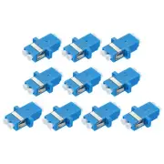 Fiber Optical Coupler LC to LC UPC, Single Mode Duplex Adapter,10pcs