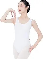 [Daydance] Teens Women Dance Leotards for Ballet, Tanks Sleeveless Gymnastic Leotards