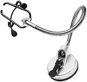 360° Rotating Hair Dryer Storage Rack Stainless Steel Hair Dryer Holder Lazy Hair Dryer Stand
