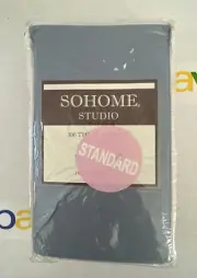 SOHOME STUDIO 300 thread count 100% cotton set of 2 STANDARD pillow cases