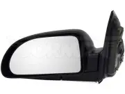 Mirror For 2002-2007 Saturn Vue Left Side Power Non-Heated Manual Fold Black