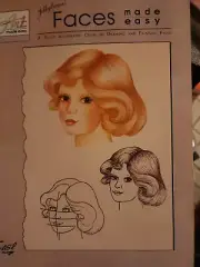 Jillybean's Art Made Easy FACES book Drawing Guide instruction