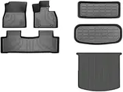 BYD Sealion 7 2025 Floor Mats Rubber XPE All-Weather Front+Rear Row Boot Liner Frunk Sub Trunk Mat XPE Full Set 6 Pieces SEALION7