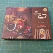 Rolife 3D DIY Time Travel Train Book Ends Wooden Lighted Bookend Robotime