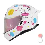 [安信騎士]【送鏡片】MESUCA 麥斯卡 M601 彩繪 HELLO KITTY 聯名 全罩安全帽 正版授權