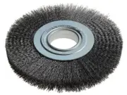 Lessmann - Wheel Brush D200mm x W25-27 x 50 Bore Set 3 Steel Wire 0.30 - 365-172