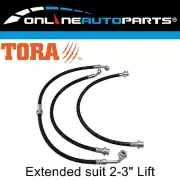 2-3" Extended Rubber Brake Hose / Line Kit for Suzuki Jimny FJ SN413 1998~2017 (for: Suzuki)