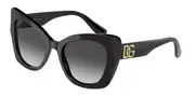 Dolce & Gabbana DG4405F Asian Fit 501/8G Men's Sunglasses Black Size 53