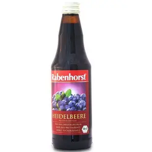 DR.OKO德逸 有機藍莓原汁 330ml/瓶 Rabenhorst
