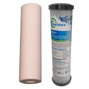 Matrikx Pb1 Lead Heavy Metals Chloramine Chlorine Water Filters + 1uM Sediment