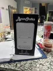 NEW ByronStatics Portable Cassette Player Recorder with Stand Alone Microphone