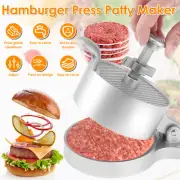 Burger Press w/ 100 Patty Paper Adjustable Thickness Hamburger Press Patty◇Maker
