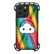 iPhone 16 Pro Max Ultra Bounce Case MagSafe Compatible Little Cloud Rainbow