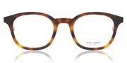 Saint Laurent SL 588 002 Men's Glasses Tortoiseshell Size 50 - Private Health Rebate - Blue Light Block Available