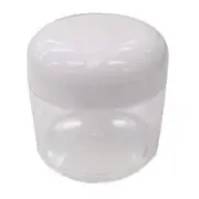 Empty Clear Plastic Jar (3oz)