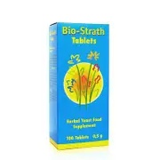 Bio Strath Herbal Yeast Tablets, 100 Tablets