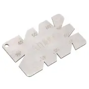 Screw Cut Angle Measuring Stainless Steel Thread Cutting Gauge Multiple Angles