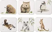 Ashdene Bush Buddies - Coasters Kangaroo 6 Pack