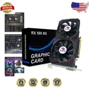8GB GDDR5 Dual-Fan Graphics Card for Smooth Multitasking & Gaming Performance