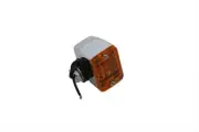 Chrome Mini Tour Marker Lamp Amber Lens fits Harley Davidson