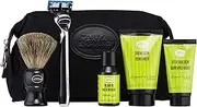 The Art of Shaving Travel Shaving Kit for Men - Morris Park Mens Razor with Shaving Cream, Shaving Brush, After Shave Balm, Pre Shave Oil &Travel Kit,Bergamot & Neroli-6 Piece (Pack of 1)