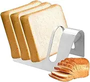 Bread Slice Rack - 4 Or 6 Slots Food Cooling Racks, Cooling Grid Bread Rack | Rectangle Non-Stick Toast Rack Food Cooling Racks for Cutting Board Borato