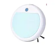 Smart Robot Vacuum Cleaner Multifunctional 3-In-1 Auto Rechargeable Floor Sweeping Robot Dry Wet Vacuum Cleaner Machine -green